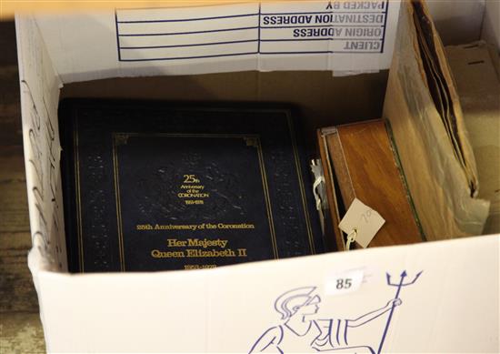 STAMPS, QE II 1953-1978 Coronation Anniversary collection, (2 vols), 1977 Silver Jubilee Souvenir album, loose & sundries(-)